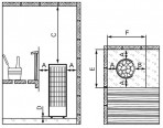 Elektriskā krāsns Harvia Cilindro H 7 kW, 400V 2