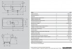 Asymetric Duo 190x100cm ar ECF+AS, balta 2