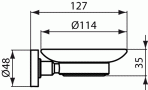 Ideal Standard ziepju trauks 2