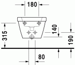 2nd Floor piekaramais bidē 4