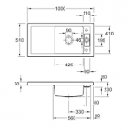 Metric art  60 virtuves izlietne  2