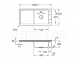 Timeline 60 flat virtuves izlietne pop-up 2