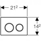 Omega 20 taustiņš,balta 2