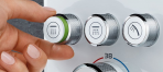 Grohtherm SmartControl termostats ar 2 režīmiem, moon white 3