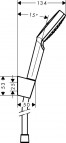 Crometta 1jet Porter rokas duša 1,60 m EcoSmart 2