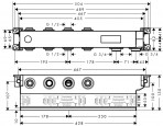 RainSelect-2 termostats dušai,balts/hroms 5