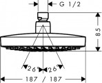 Croma Select E 180 2jet dušas galva 2