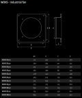 WOKS 500 ventilators Ø 500 mm 2