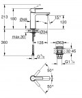 Lineare maisītājs S-Size ar Push-Open, Supersteel  2