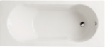 Poolspa акриловая ванна Lena 160x70
