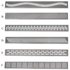 Grīdas noteces traps SLKN 03 BX, 750 mm, matēta virsma 5