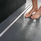Geberit CleanLine dušas traps, augstums 90-200 mm, d50, caurpl. 0,8l/s 3
