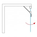 GDOL1+GDOP1 dušas stūris 1400x800 mm 8