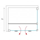 Dušas stūris GDN2+UB 1200x1000 mm 14