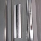 Dušas stūris TDO1+TDO1 900x900 mm, Silver profils 10