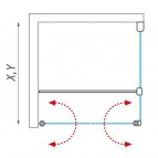 Duša stūris TCB+TCN2 800x900 mm 3