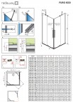 Dušas kabīne Furo KDD 80x80 cm 10