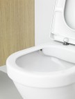 Унитаз Hygienic Flush без крышки, белый 3