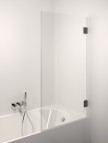 Стенка для ванны Fresco Black 80x150 см 2