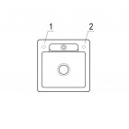 V&B Siluet 50 S кухонная мойка, CERAMIC, 510x510mm, manual 4