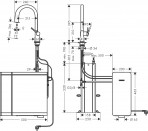 Aqittura M91 SodaSystem 210, izvelkams snīpis, 1jet, sBox, Matt Black 2