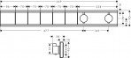 Hansgrohe RainSelect Termostats slēptai uzstādīšanai 5 funkc., Matt Bl 2