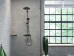 Hansgrohe Croma Select S Showerpipe 280 1jet dušas sistēma, Matt White 5