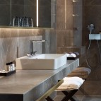 Hansgrohe Metropol 3 caurumu maisītājs 160 push-open, Gold 5