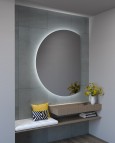 DENIA 150x112.5 cm Spogulis ar fona LED apgaismojumu