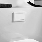 TECEbase dubultās skalošanas sistēmas WC-vadības panelis, balts 2