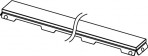 TECEdrainline stikla pārsegs dušas teknei, satinēts melns, 700 mm 3