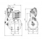 Sūknis HWJ 204-20H 1.1kW 230V (2549381) Wilo 2