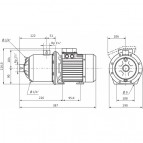 Sūknis MHI 803 1,1kW 230V (4024304) Wilo 2