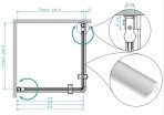 Dušas kabīne Viktorija : 90x90x190 6