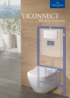 ViConnect WC rāmis ar E200 hromētu taustiņu 6