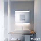 Duravit spogulis ar LED apgaismojumu 600 x 700 mm, Balts matēts 2