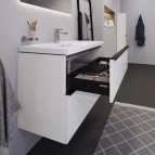 Duravit D-Neo skapītis ar izlietni 100 cm, 2A, Balts matēts 5