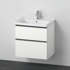 Duravit D-Neo skapītis ar izlietni 60 cm, 2A, Balts matēts 2