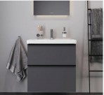 Duravit D-Neo skapītis ar izlietni 60 cm, 2A, Grafīts matēts 7