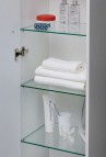 Duravit D-Neo vannas istabas augstais skapis 132 cm, Melns ozols 2