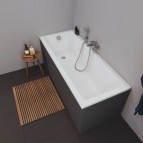 Duravit No.1 iebūvējamā vanna 1600 x 700 mm, Balta 3