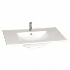 RB Serena vannas istabas skapītis ar izlietni 61 cm, Glossy White 2