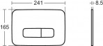 Ideal Standard Poga Oleas™ M3, Balta 2