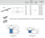 ACO ShowerDrain C dušas kanāls bez restes H atloks 1085 mm, H65 4