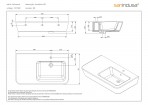 Advance Sansidusa izlietne 90x52 cm 2