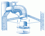 AERO150H ventilators ar taimeri un mitr.s Ø 150 mm 2