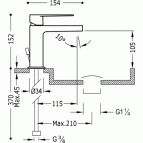 Class izlietnes maisītājs hroms 2