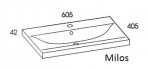 Kwadro Slim skapītis 60 cm 8