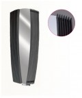 Andromeda deko radiators 1585x670 mm balts ar spoguli 5