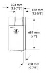 Atkritumu tvertne 55 l+ pelnu trauks 2